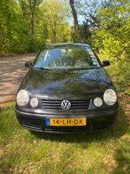 Volkswagen Polo 1.2 47KW 2002 Zwart, Auto's, Origineel Nederlands, Te koop, 5 stoelen, Benzine