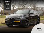 Alfa Romeo Stelvio 2.0 T GME AWD Competizione | H+K | Schuif, Auto's, Automaat, 4 cilinders, 1655 kg, Zwart