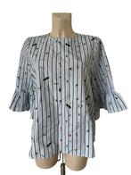 Essentiel Antwerp shirt lange mouw XS, Kleding | Dames, T-shirts, Blauw, Ophalen of Verzenden, Zo goed als nieuw, Lange mouw