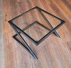Vintage Harvink "Z" salontafel, Ophalen, 50 tot 100 cm, 50 tot 100 cm, Zo goed als nieuw