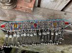 Prachtige antieke Afghaanse Kuchi choker ketting., Sieraden, Tassen en Uiterlijk, Antieke sieraden, Ophalen of Verzenden