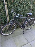 Zwarte Cortina herenfiets, Fietsen en Brommers, Fietsen | Heren | Herenfietsen, Gebruikt, Versnellingen, 57 tot 61 cm, Ophalen