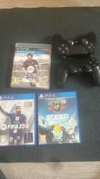 Twee ps4 controllers en twee ps4 spellen en een ps3 spel, Ophalen, Zo goed als nieuw, Met 2 controllers