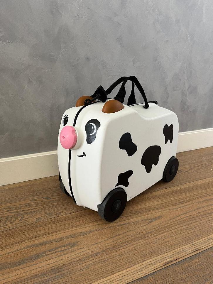 Mooie en handige kinderkoffer(s), Sieraden, Tassen en Uiterlijk, Koffers, Gebruikt, Hard kunststof, Minder dan 50 cm, Minder dan 35 cm