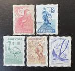 Argentinie 1960 Dieren Vogels Michel 715-719 postfris, Verzenden, Postfris, Dier of Natuur