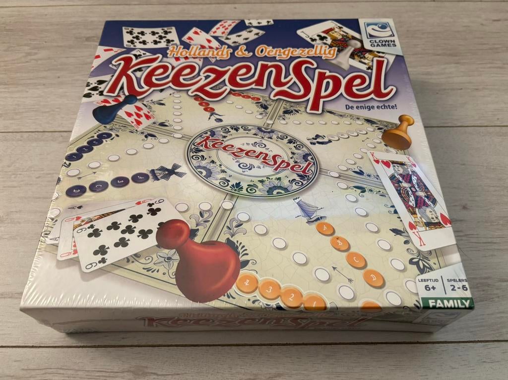 Keezenspel, Hobby en Vrije tijd, Gezelschapsspellen | Bordspellen, Ophalen of Verzenden, Zo goed als nieuw