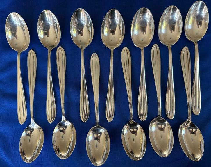 Keltum P3 Chantal vorken en lepels, Antiek en Kunst, Antiek | Bestek, Ophalen of Verzenden