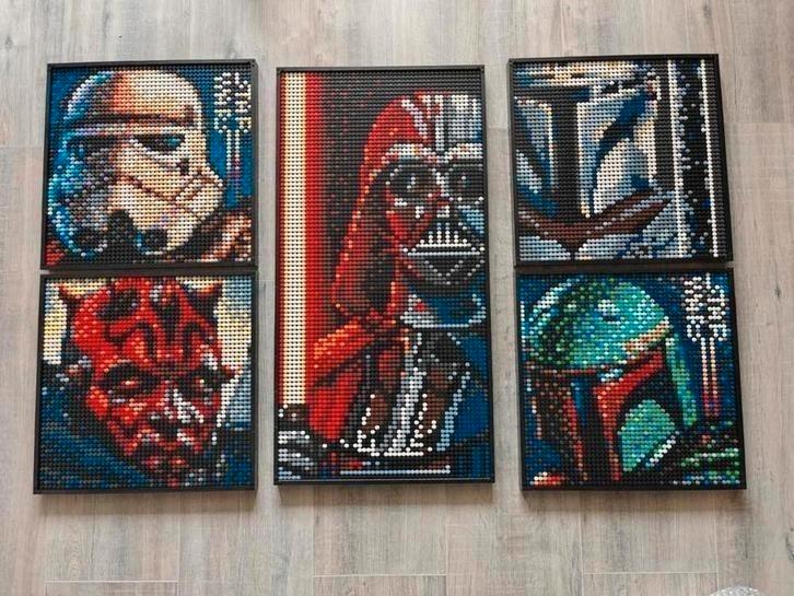 Star Wars Pixel art / Mosaic, Kinderen en Baby's, Speelgoed | Duplo en Lego, Zo goed als nieuw, Ophalen