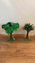 Playmobil losse onderdelen bomen groot met enkele bloem, Ophalen of Verzenden, Gebruikt, Los playmobil