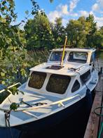 stalen kajuitboot, Watersport en Boten, Ophalen, 10 tot 30 pk, Gebruikt, Staal
