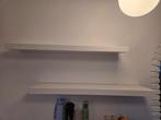 2x IKEA Lack wandplanken - wit, Ophalen of Verzenden, Gebruikt