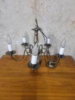 Kroonluchter met 5 armen, Huis en Inrichting, Lampen | Hanglampen, Gebruikt, Klassiek, Ophalen of Verzenden, Metaal