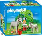 Playmobil ezel met veulen 4187 2 setjes, Ophalen of Verzenden, Zo goed als nieuw, Complete set
