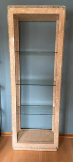 Marmeren vitrinekast, Ophalen, Gebruikt, 25 tot 50 cm