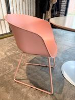 Kunstof kuipstoelen oud roze 2st., Huis en Inrichting, Ophalen, Kunststof, Twee, Overige kleuren