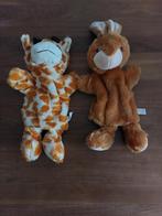 Toy-Toys poppenkastpop Giraffe en Konijn, Konijn, Ophalen of Verzenden, Zo goed als nieuw
