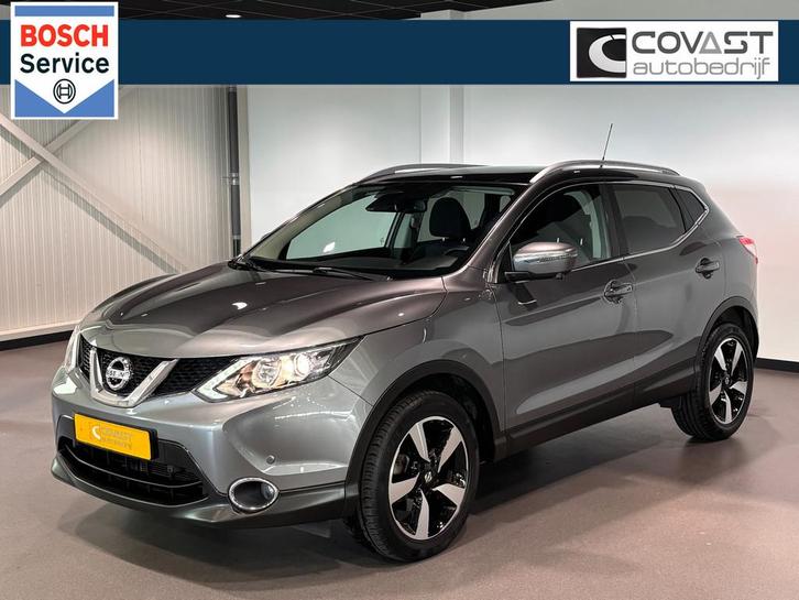 Nissan Qashqai 1.2 N-Connecta Panodak|Camera|Navigatie|Keyle, Auto's, Nissan, Bedrijf, Te koop, Qashqai, 360° camera, ABS, Achteruitrijcamera