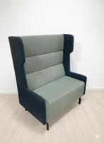 Treinbank designbank., Ophalen, Zo goed als nieuw, Eenpersoons, Blauw