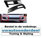 Vw Golf 7 Hoogglans Zwart GTI GTD Look Trim Spoiler Voorbump, Auto diversen, Tuning en Styling, Verzenden