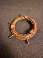 Vintage scheeps asbak sigaretten houder stuurwiel, Ophalen of Verzenden, Gebruikt, Asbak