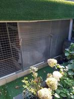 ALUMINIUM WANDKOOI VOOR VOGELS OF DUIVEN, Ophalen, Gebruikt, Aluminium, Vogelkooi
