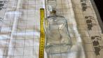Glazen Stolpfles - Decoratief, Wit, Ophalen of Verzenden, Minder dan 50 cm, Glas