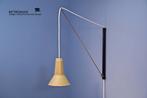 Wandlamp Hagoort 1950s vintage retro counterbalance lamp, Ophalen of Verzenden, Gebruikt, Metaal