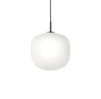 MUUTO RIME Ø37 HANGLAMP Wit/zwart, Huis en Inrichting, Lampen | Hanglampen, Ophalen, Modern, Minder dan 50 cm, Glas
