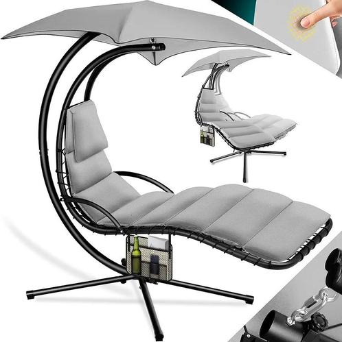 Zwevende ligstoel nieuw, Tuin en Terras, Ligbedden, Nieuw, Aluminium, Ophalen
