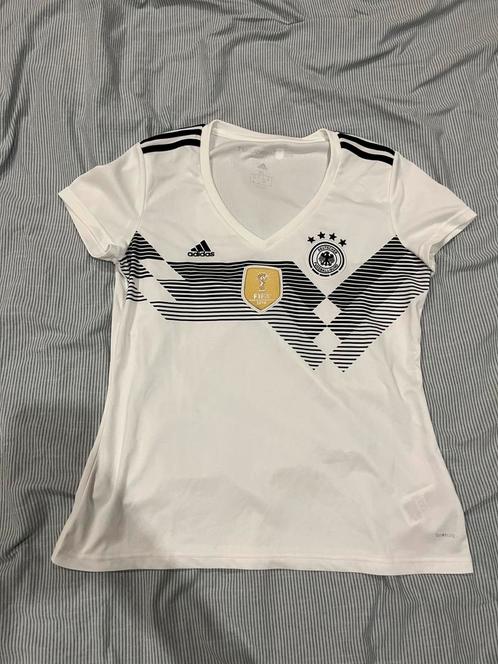 Adidas Duitsland T-shirt Dames XL, Kleding | Dames, Sportkleding, Zo goed als nieuw, Maat 46/48 (XL) of groter, Wit, Ophalen of Verzenden