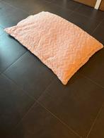 Zachte lichtroze zitzak - comfortabel!, Ophalen, Zo goed als nieuw, Roze, Rechthoekig