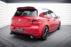 Race Voorlip sideskirt diffuser - Golf 6 GTI GTD 08-12, Auto diversen, Ophalen of Verzenden