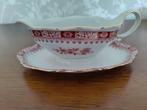Prachtige juskom van Theresia servies rood, Antiek en Kunst, Verzenden