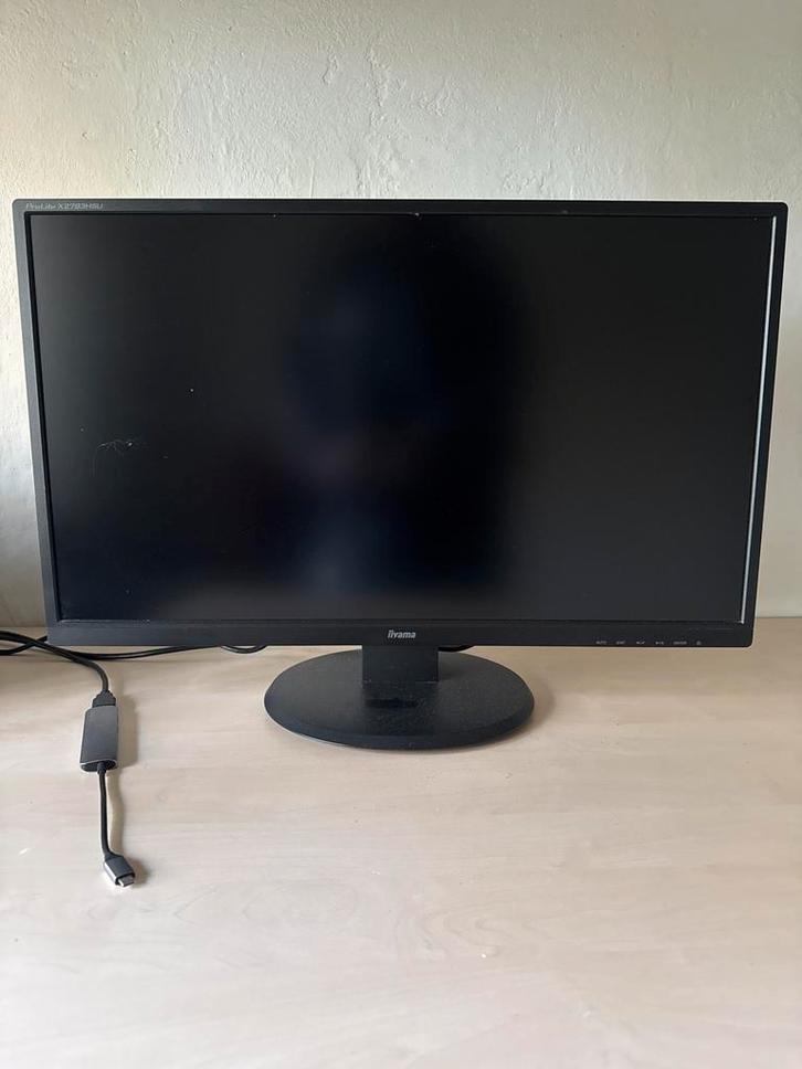Iiyama Prolite X2783HSU - 27 inch monitor, Computers en Software, Monitoren, Gebruikt, 60 Hz of minder, HDMI, Gaming, Ingebouwde speakers