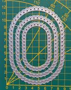 Snijmal ovaal 3 delig, Ophalen of Verzenden, Zo goed als nieuw, Overige thema's, Pons of Mal
