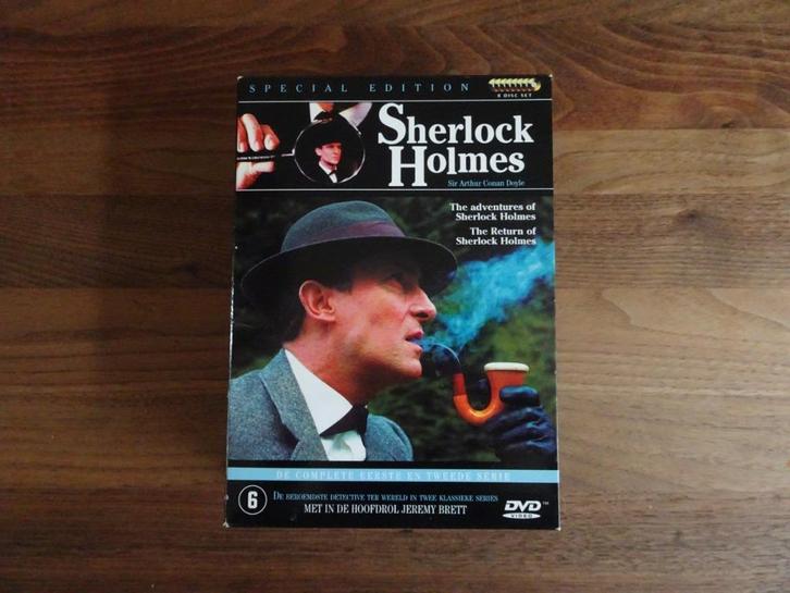 Sherlock Holmes dvd box Jeremy Brett, Cd's en Dvd's, Dvd's | Tv en Series, Gebruikt, Drama, Boxset, Vanaf 6 jaar, Ophalen of Verzenden