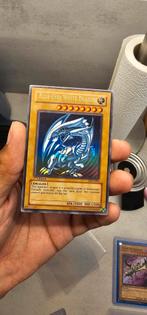 Blue-Eyes White Dragon 1st Ed SDK-001 NM+, Ophalen of Verzenden, Zo goed als nieuw, Losse kaart, Foil