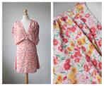 Paul & Joe - mooie zacht roze bloemen jurk / zijde / maat 38, Maat 38/40 (M), Paul & Joe, Verzenden, Zo goed als nieuw