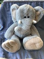 Funnies grijze olifant knuffel 48 cm  tbv  KIKA, Ophalen of Verzenden, Nieuw, Olifant