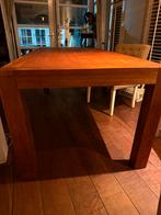 Houten eettafel Loods 5, Huis en Inrichting, Tafels | Eettafels, Gebruikt, Teakhout, 200 cm of meer, Vijf personen of meer