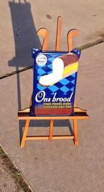Emaille reclame bord, themabord Ons brood 🍞, Reclamebord, ., Nieuw, Ophalen of Verzenden