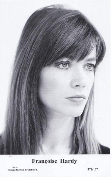 Francoise HARDY Ansichtkaart in prima staat  beschikbaar voor biedingen