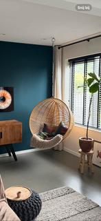 HK Living hangstoel, Ophalen, Zo goed als nieuw, Bruin, Eén