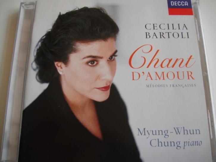 CECILIA BARTOLI Chant d'amour CD DECCA NIEUWSTAAT, Cd's en Dvd's, Cd's | Klassiek, Zo goed als nieuw, Vocaal, Romantiek, Ophalen of Verzenden