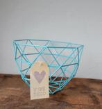 Metalen Mandje - Nieuw - 18x18x21 cm, Overige materialen, Mand, Vierkant, Nieuw