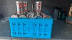 34 Stevige lege blikken met schroefdeksel, Verzamelen, Blikken, Ophalen, Zo goed als nieuw, Overige