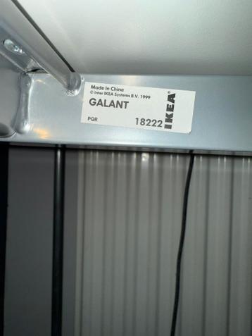 Hoekbureau IKEA Galant wit - afbeelding 14