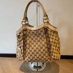 Gucci Sukey Tote Bag - GG Monogram, Ophalen of Verzenden, Gebruikt, Beige, Handtas