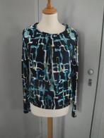 Blauw topje FRANK WALDER maat L, Kleding | Dames, Tops, Blauw, Maat 42/44 (L), Ophalen of Verzenden, Lange mouw