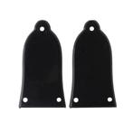 Truss rod cover les paul style 1-laags zwart bell shape 3 ho, Muziek en Instrumenten, Instrumenten | Onderdelen, Moku Custom Guitars